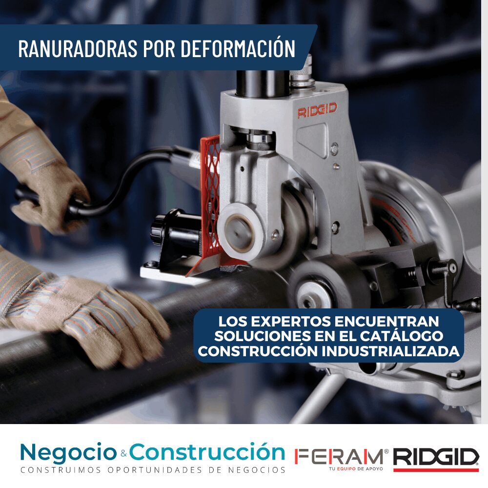 Ranuradoras por deformación RIDGID | FERAM