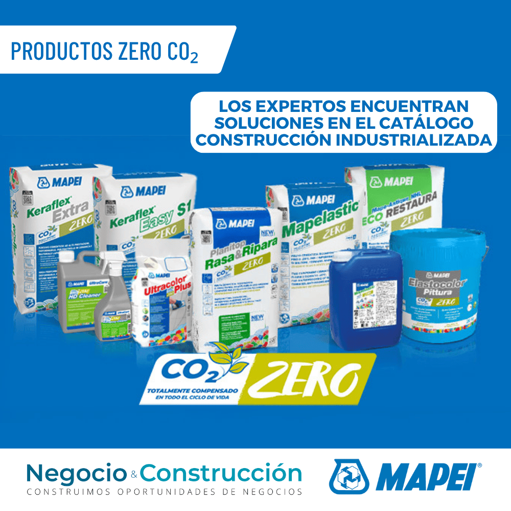 Nueva línea de Productos Zero co2 | MAPEI