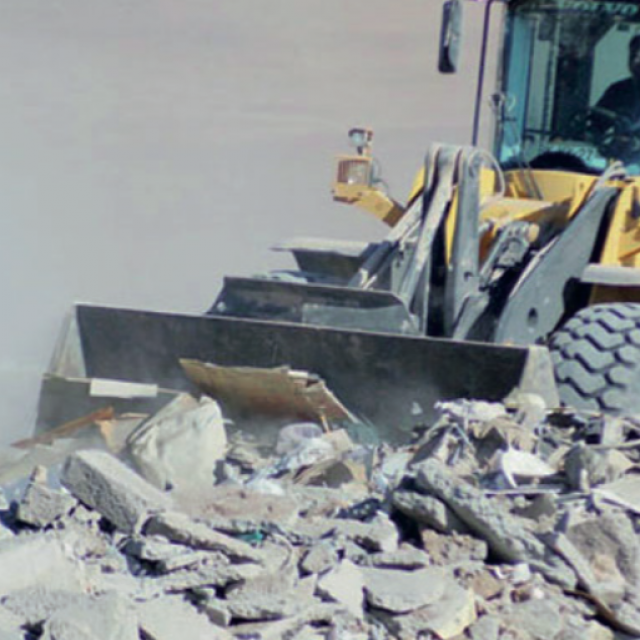 EN LA ACTUALIDAD EL MANEJO DE LOS residuos de la construcción y demolición (RCD) EN LA RM ES BÁSICAMENTE DE tipo lineal