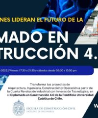 Diplomado en Construcción 4.0 | Escuela de Construcción Civil de la Pontificia Universidad Católica