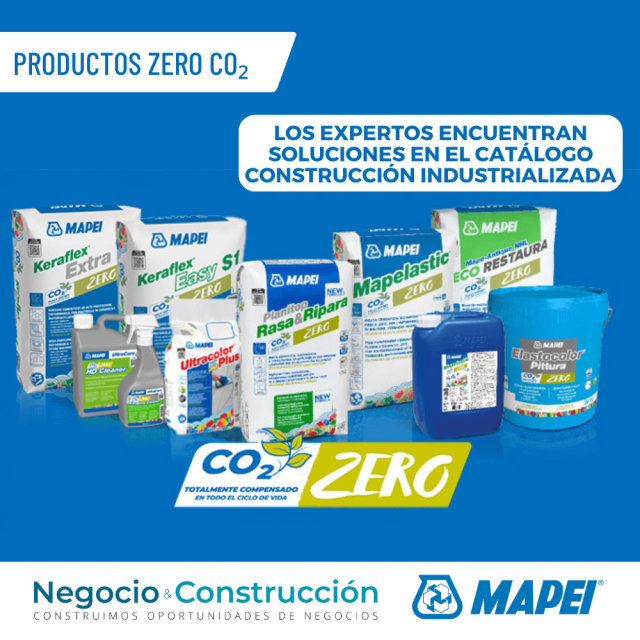 Nueva línea de Productos Zero co2 | MAPEI