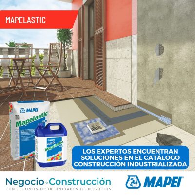 Revestimiento Impermeabilizante Mapelastic | MAPEI