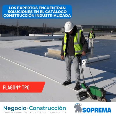 Membrana Impermeabilizante Flagon® TPO | SOPREMA