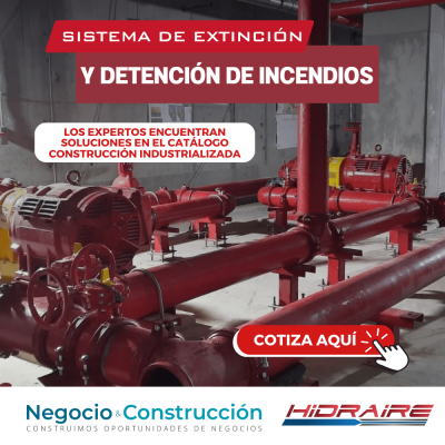 SISTEMA DE EXTINCIÓN Y DETECCIÓN DE INCENDIOS | HIDRAIRE