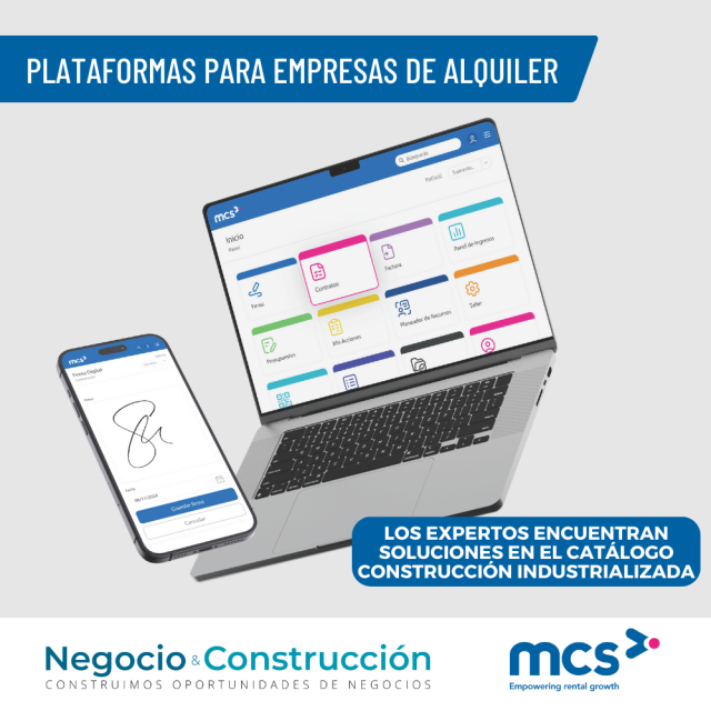 Software especializado en la gestión de activos | MCS RENTAL SOFTWARE